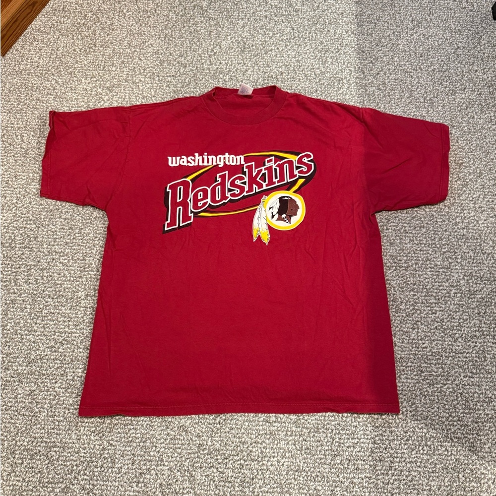 Vintage Washington Redskins NFL Logo 7 Red Shirt